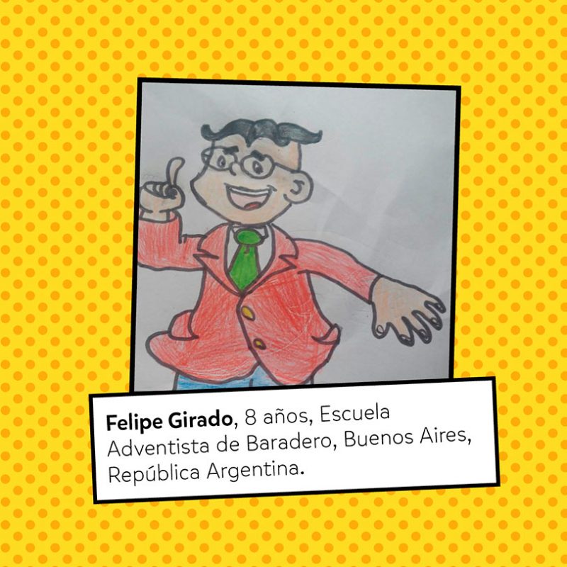 Felipe Girado, 8 años.