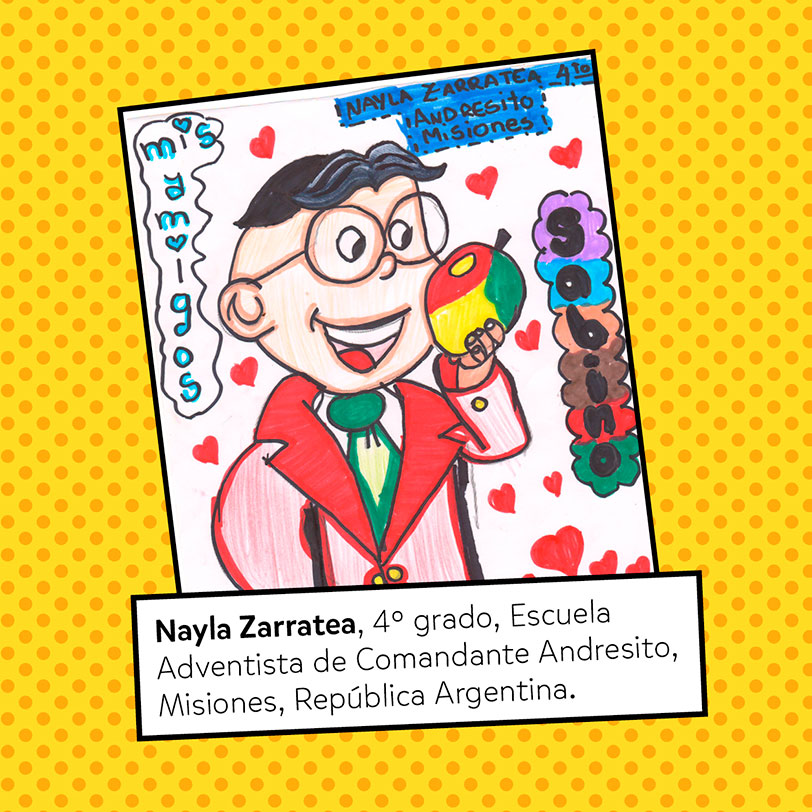 Nayla Zarratea, 4º grado.
