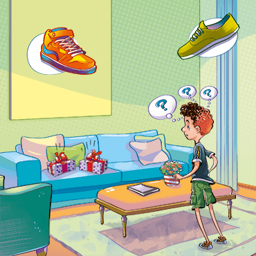 Dos zapatillas y una sorpresa